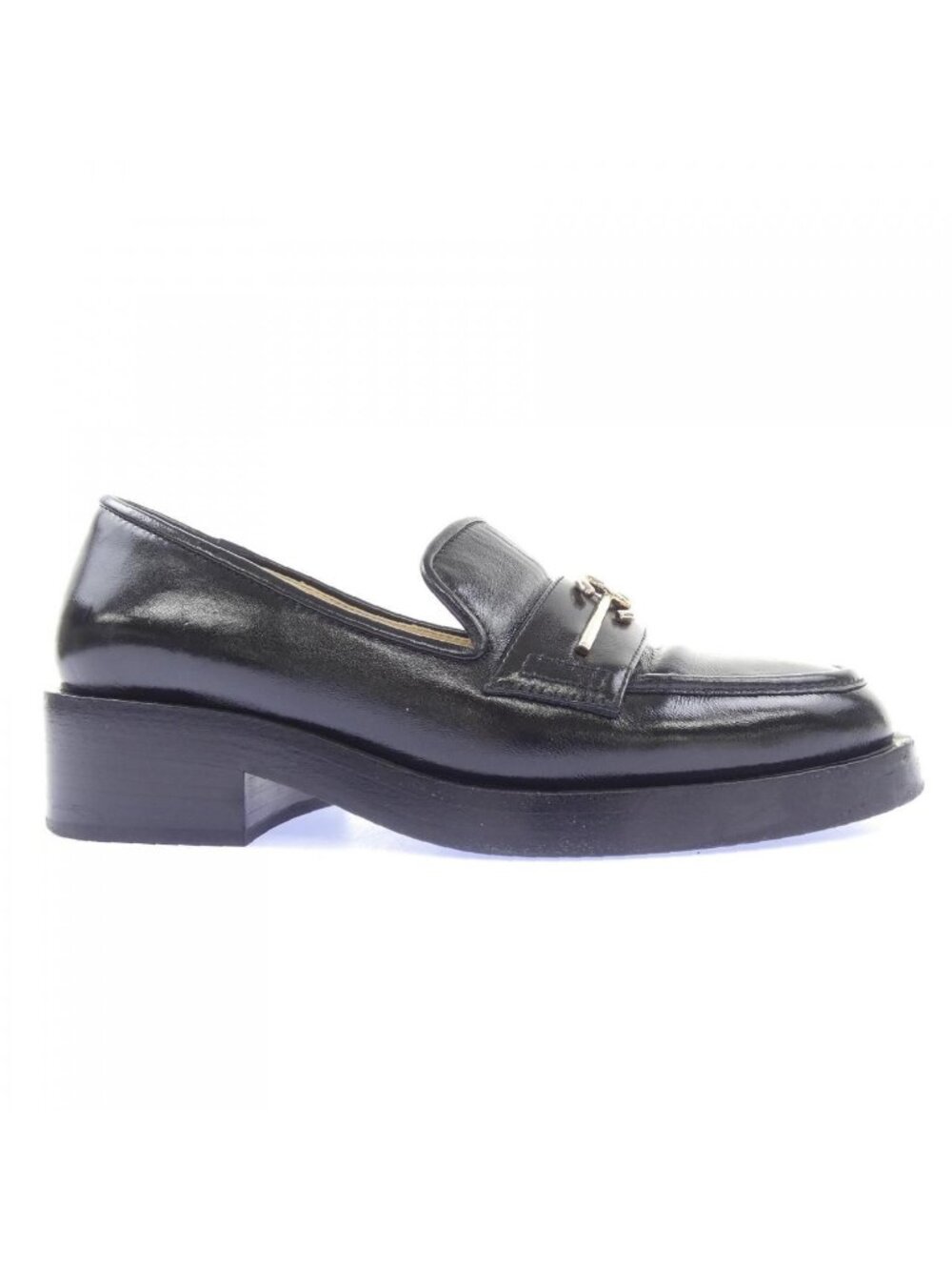 Chanel Loafers Shoes Black